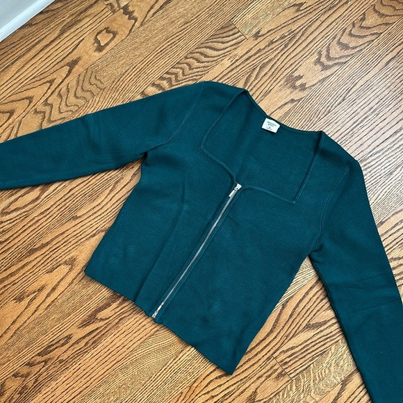 Abercrombie & Fitch Sweaters - Abercrombie double zip cardigan